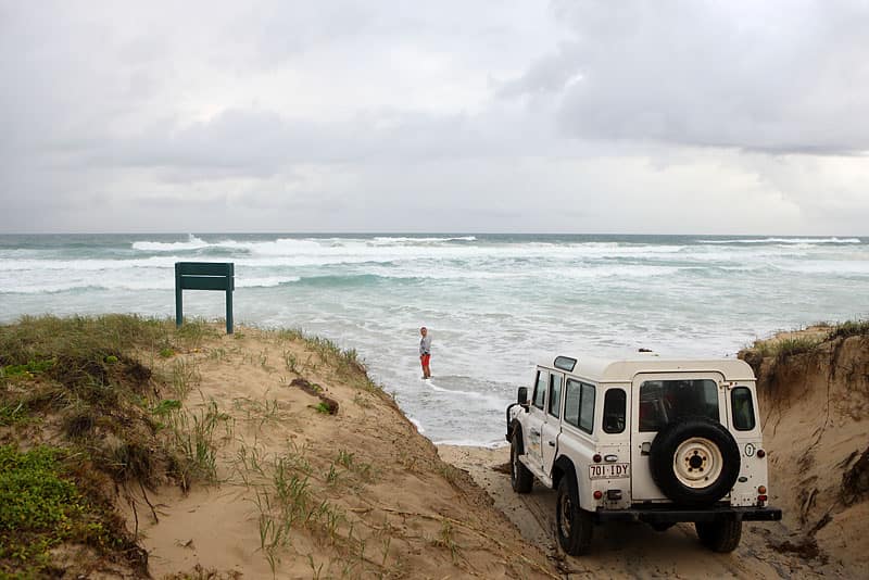По острову Фрейзер на джипе