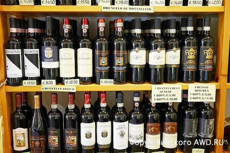 Винный тур по Тоскане