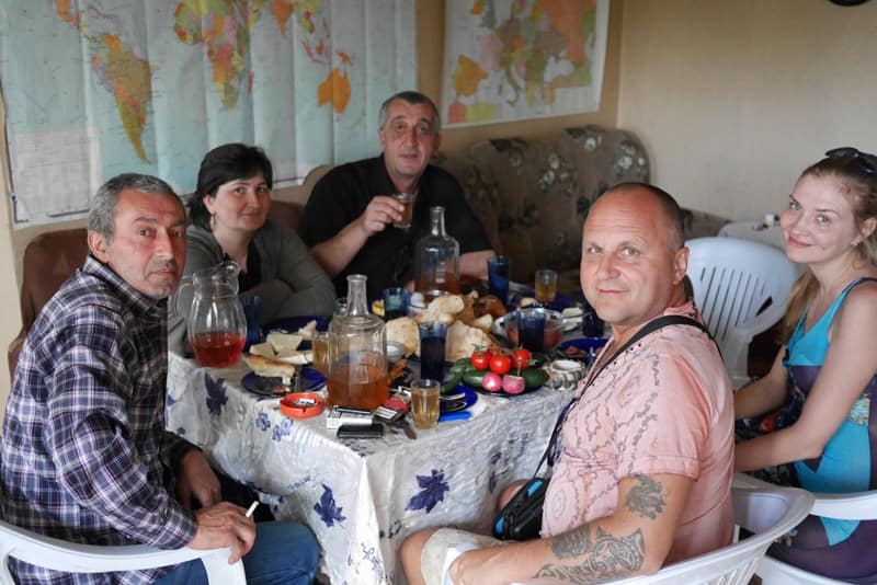 Грузинское застолье