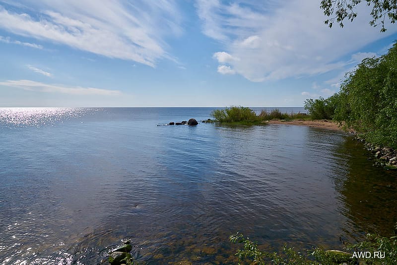 Чудское озеро в Эстонии