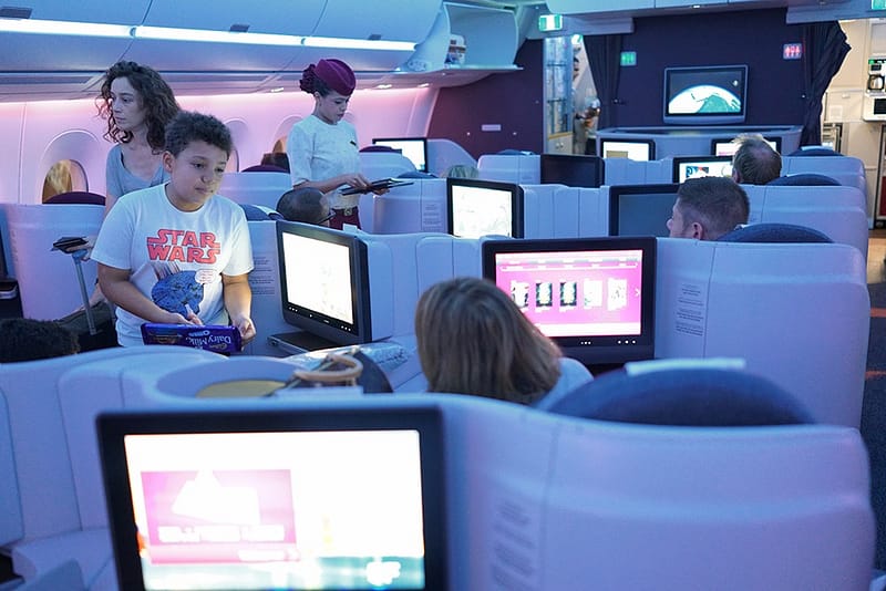 Новый A350 Qatar Airways отзыв