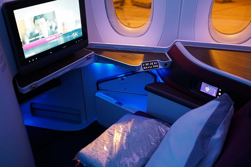 Новый A350 Qatar Airways отзыв