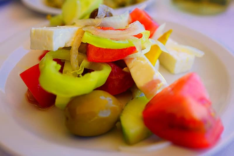 Еда в Греции или Италии