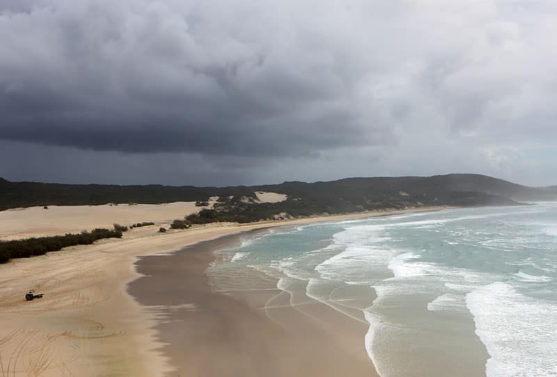 По острову Фрейзер на джипе
