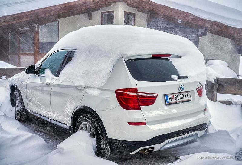 Прокат авто зимой в Австрии