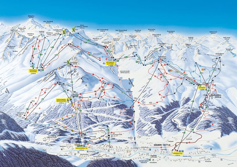 Открытие горнолыжного сезона в Австрии