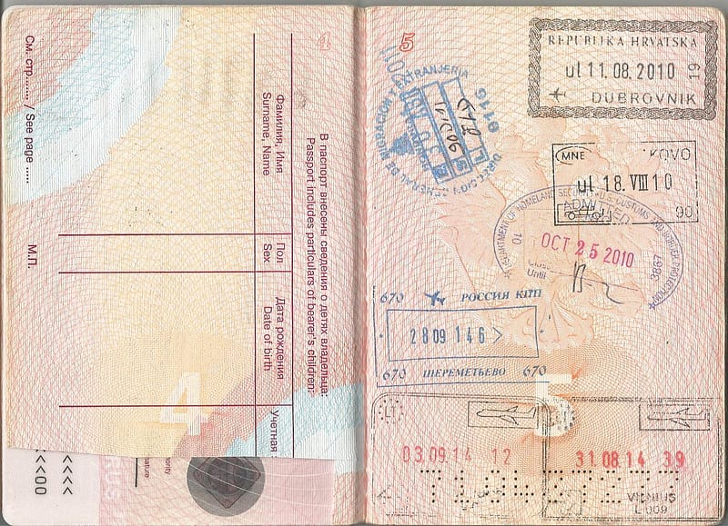 Действующая виза в аннулированном паспорте