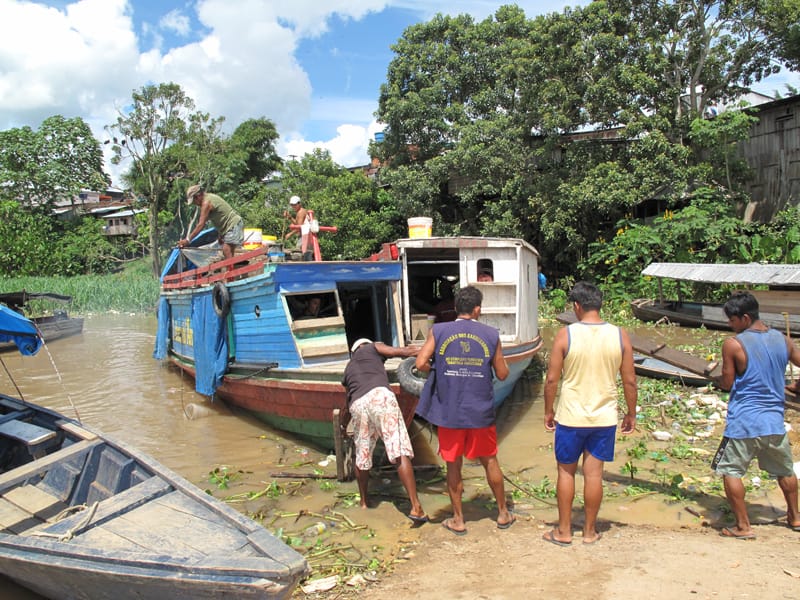 Три границы на Амазонке