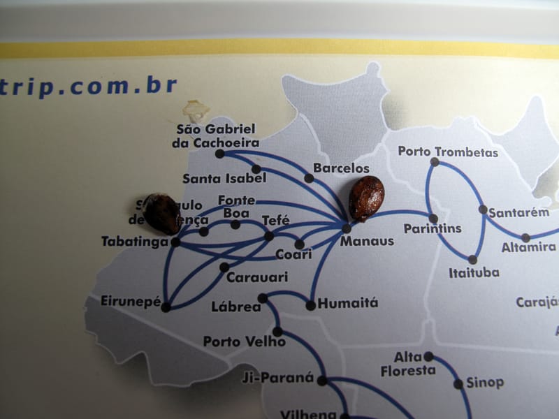 Три границы на Амазонке