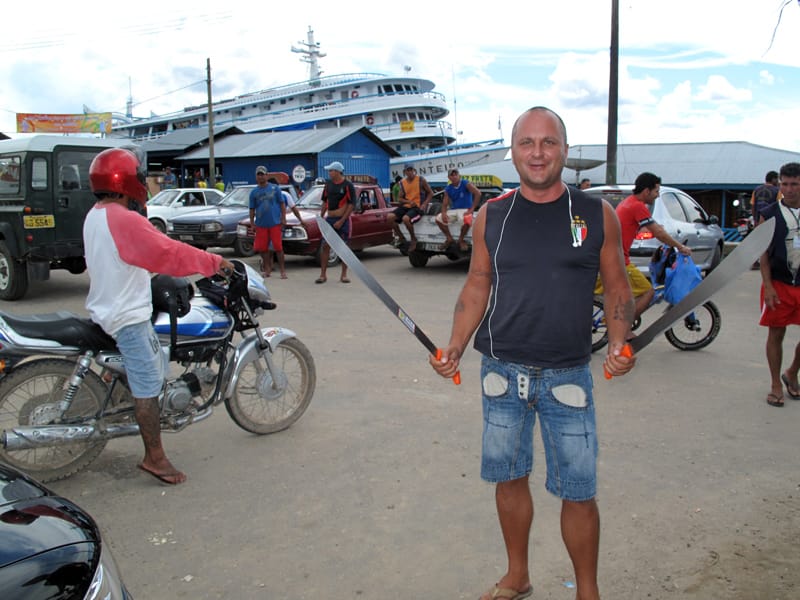 Три границы на Амазонке