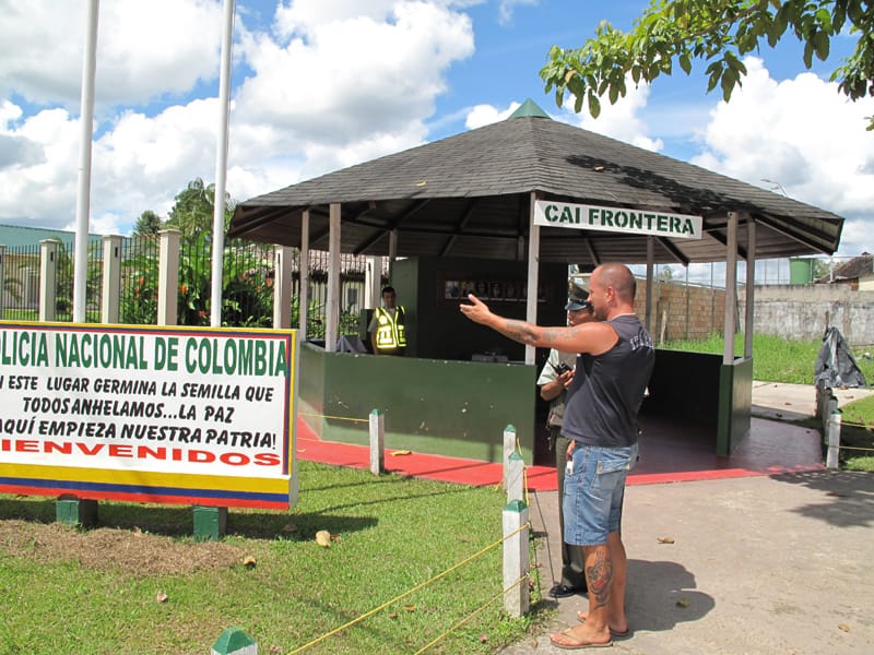 Три границы на Амазонке