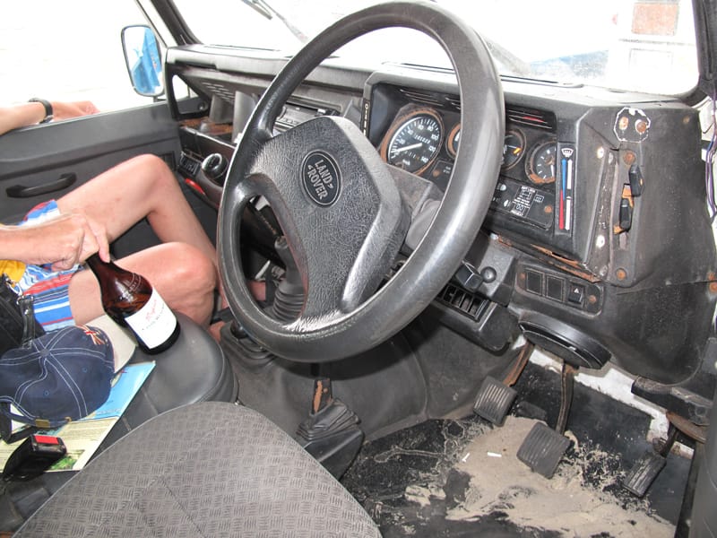 По острову Фрейзер на джипе