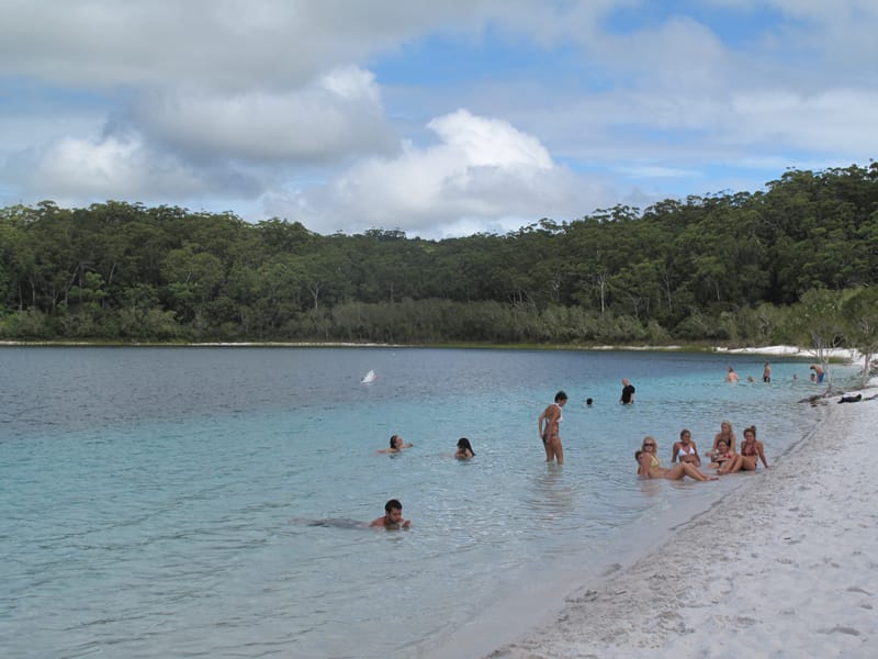 По острову Фрейзер на джипе