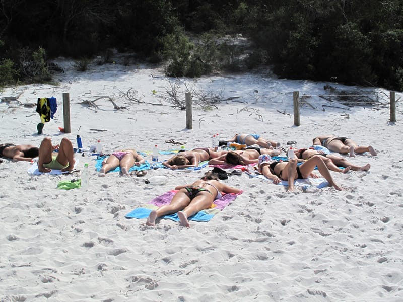 По острову Фрейзер на джипе