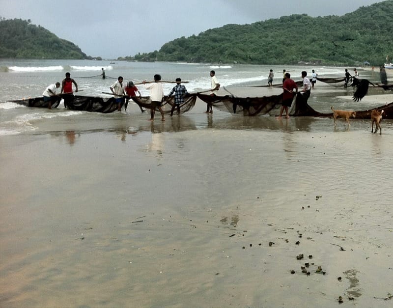 Пляж Палолем южное Гоа