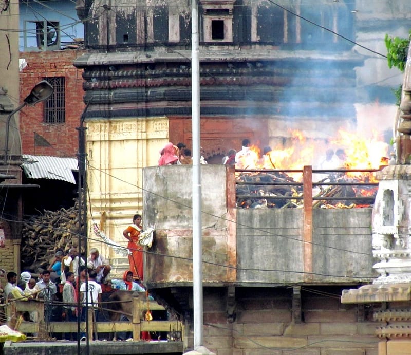 Варанаси город мертвых