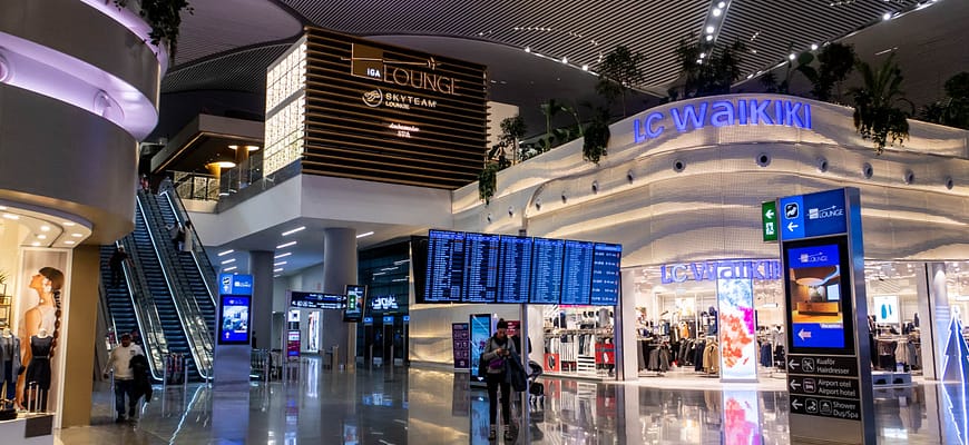 Пересадка в новом аэропорту Стамбула