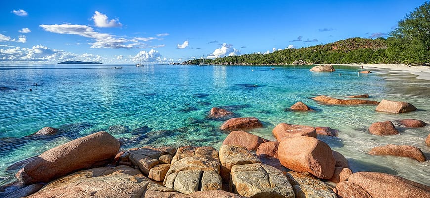 Пляжи острова Праслин