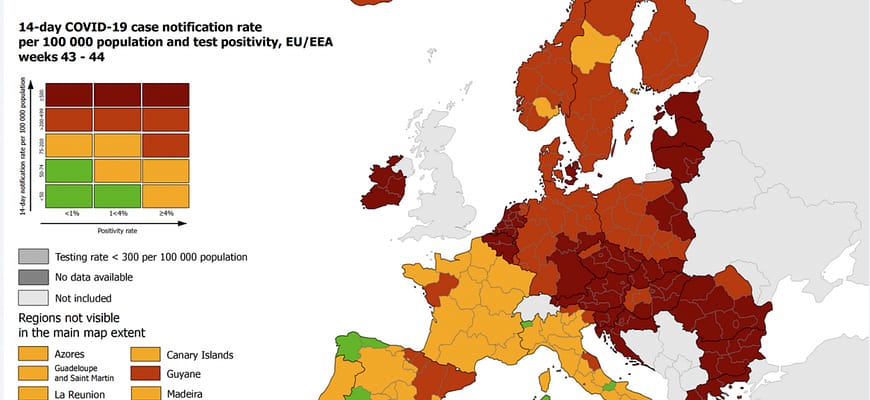 Европа для не вакцинированных граждан