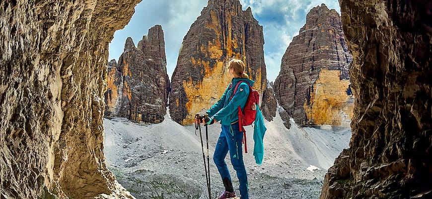 Тре Чиме (Tre Cime) в Доломитах