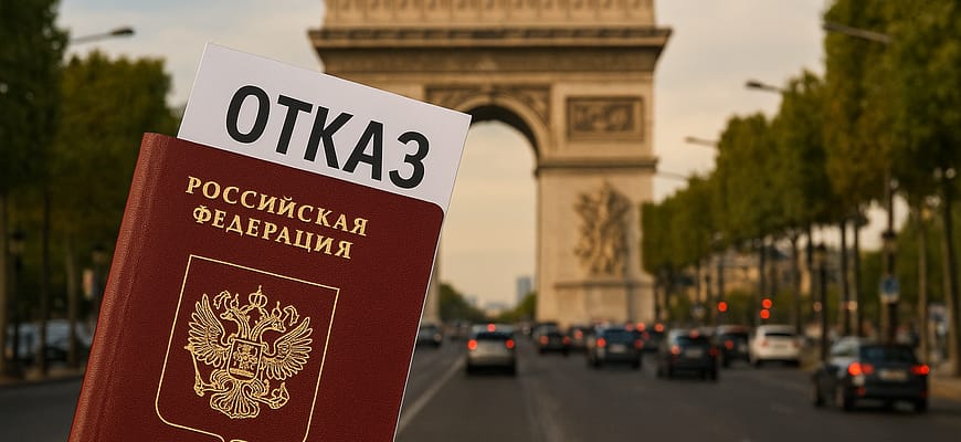 Отказ в визе Франции: что делать