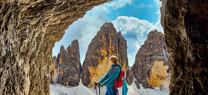 Тре Чиме (Tre Cime) в Доломитах