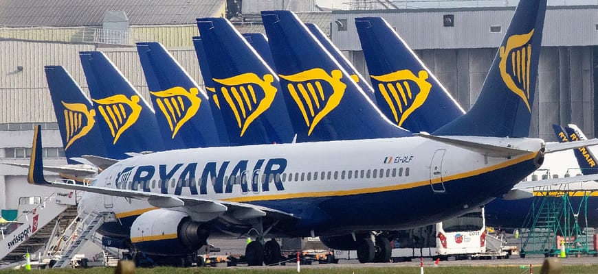 Как зарегистрироваться на рейс Ryanair