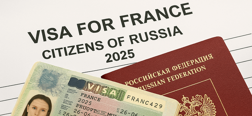 Виза во Францию гражданам России 2025