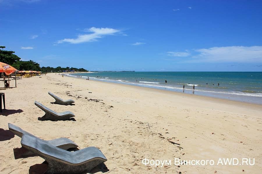 Порту-Сегуру путешествие по Бразилии на авто