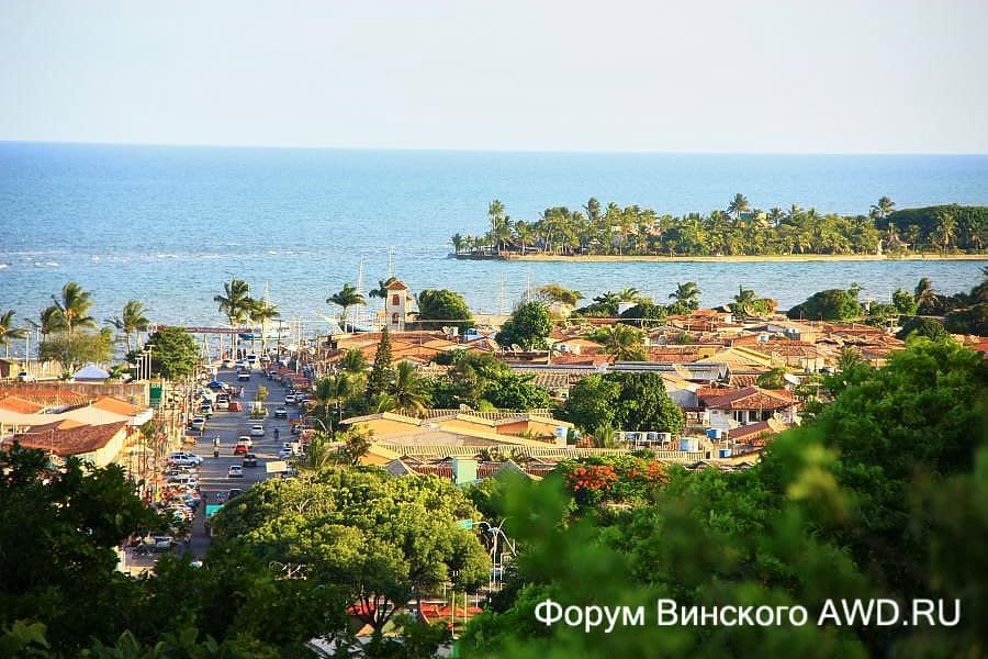 Порту-Сегуру путешествие по Бразилии на авто