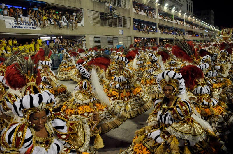 Карнавал в Рио-де-Жанейро