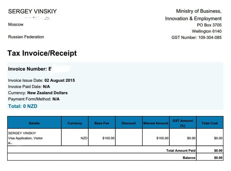 Виза в Новую Зеландию для россиян