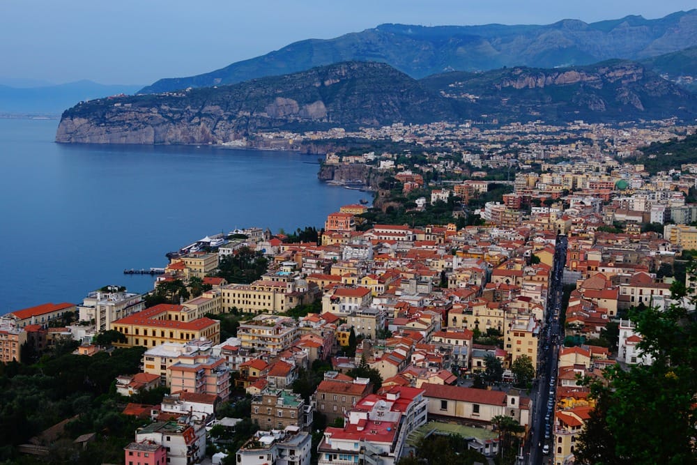 Побережье Амальфи на авто