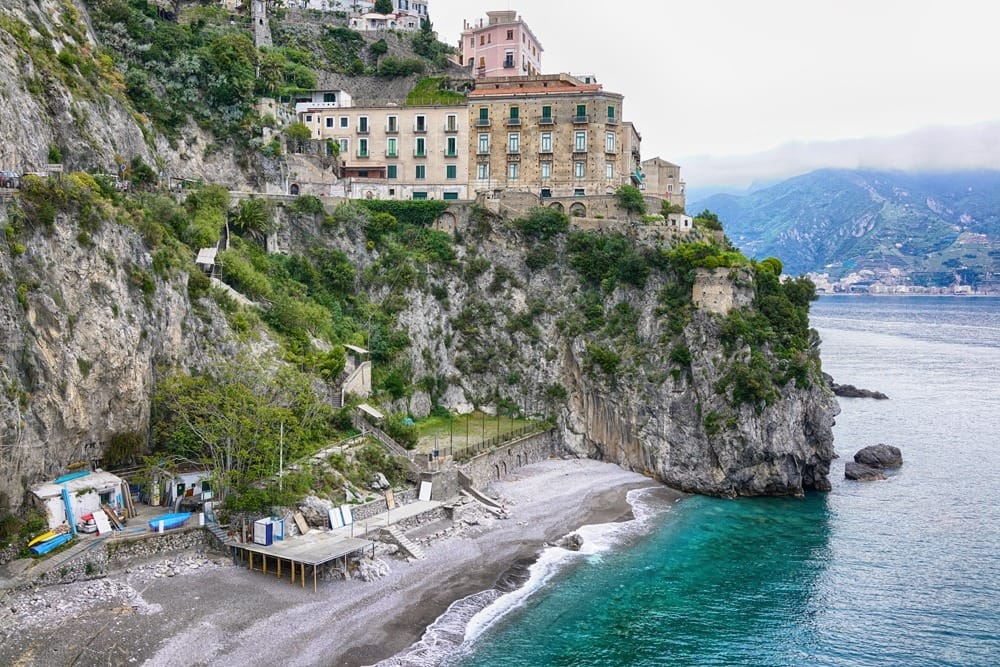 Побережье Амальфи на авто