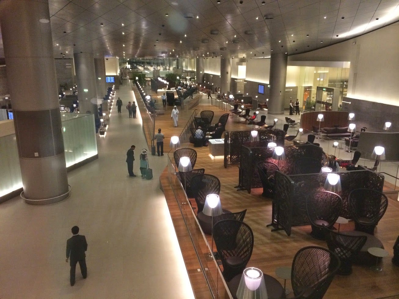 Al Mourjan бизнес лаунж в Дохе