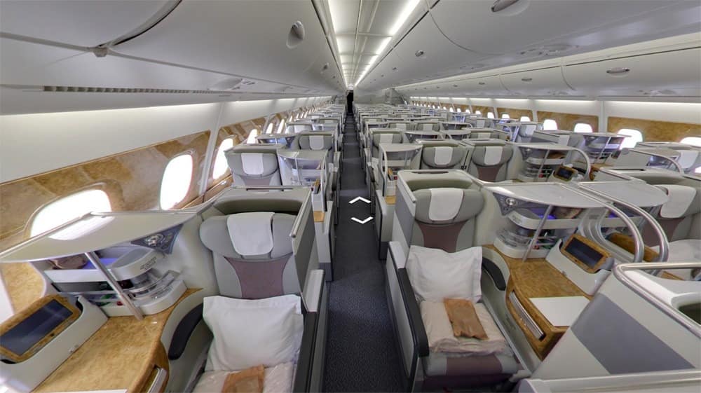 Бизнес-класс Emirates