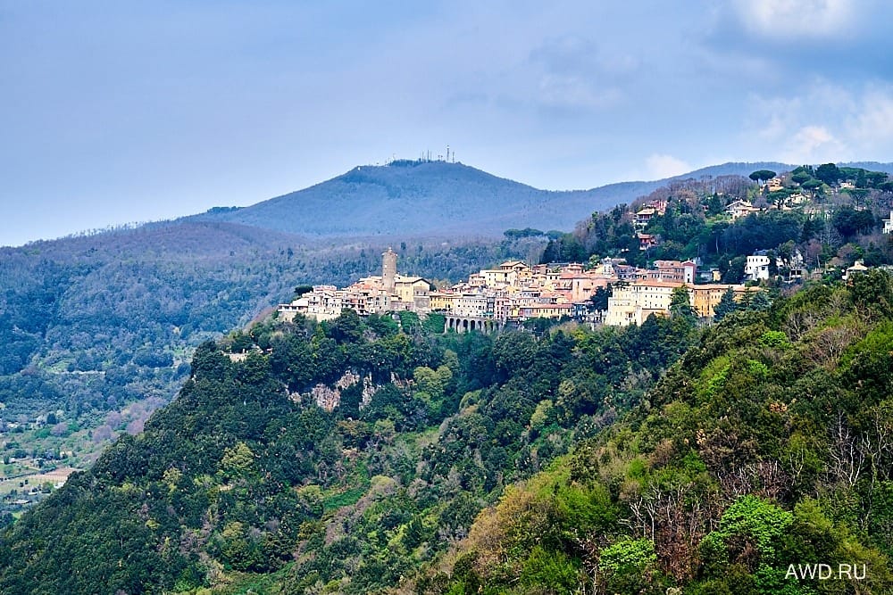 Озеро Неми рядом с Римом