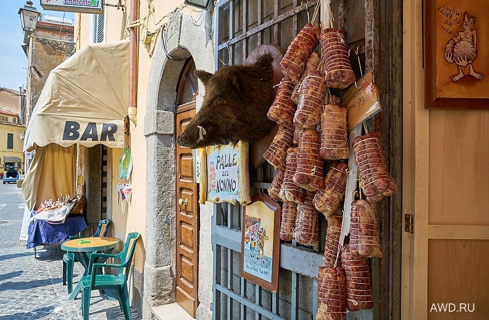 Озеро Неми рядом с Римом