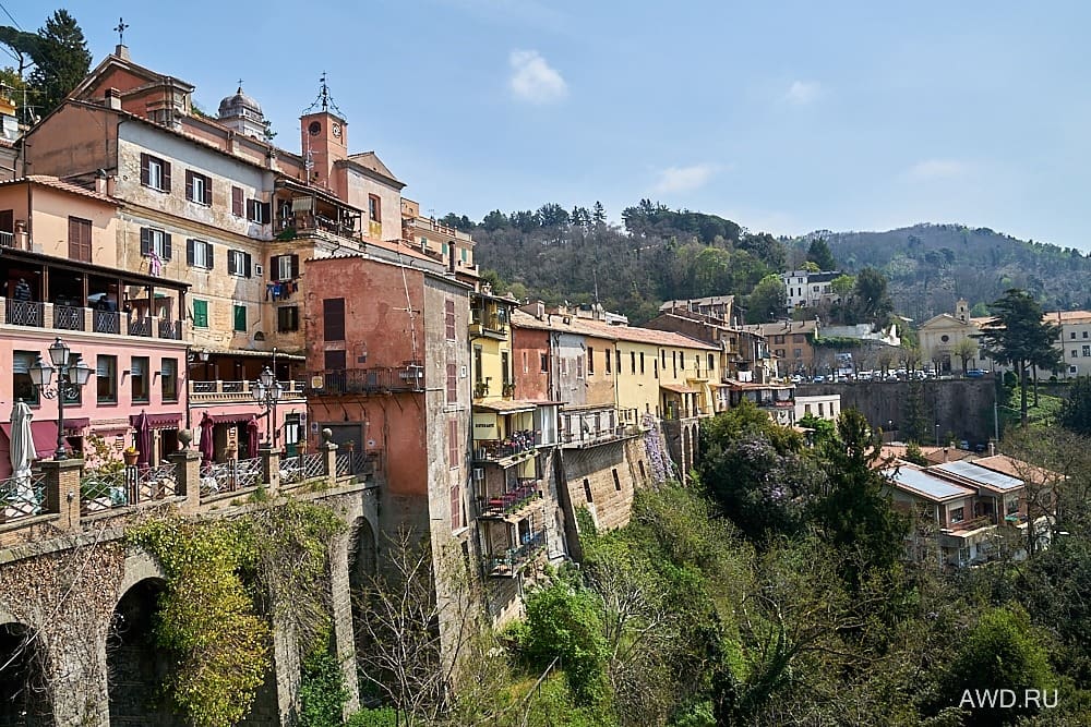 Озеро Неми рядом с Римом