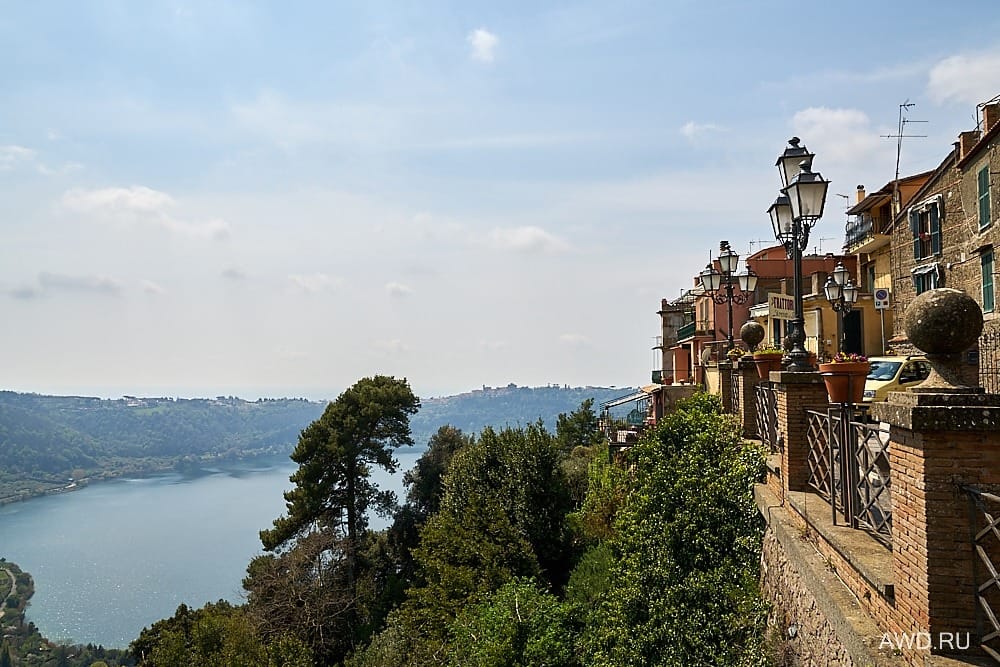 Озеро Неми рядом с Римом