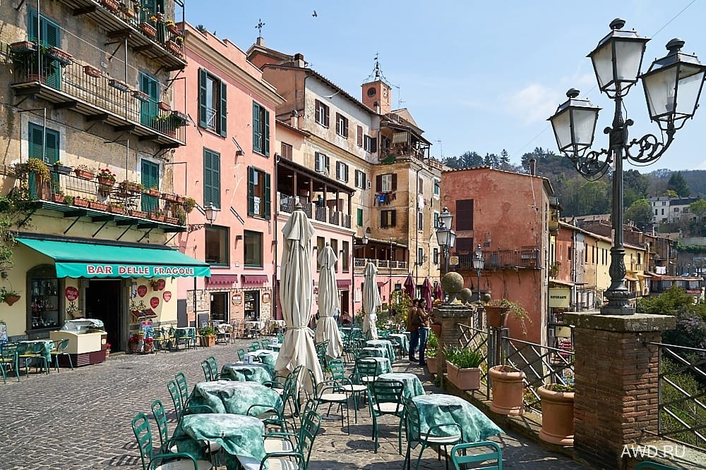 Озеро Неми рядом с Римом