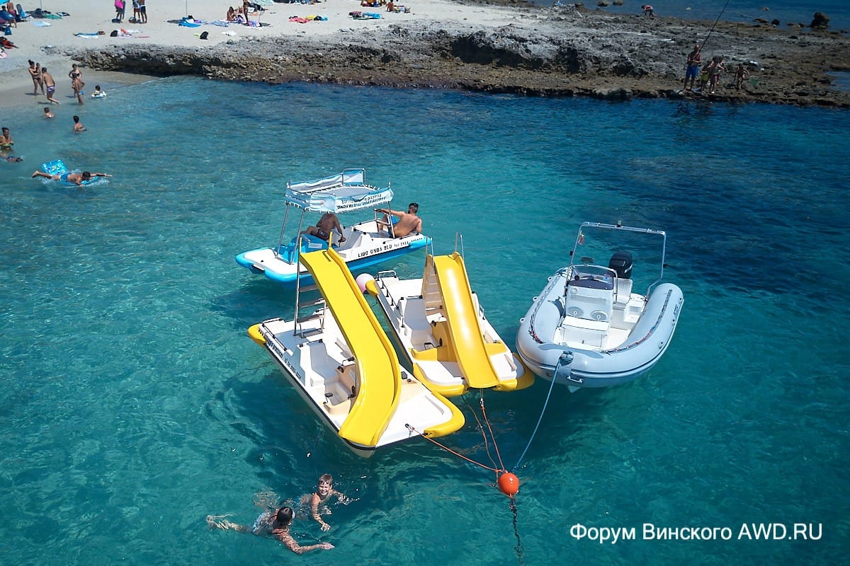 Пляж Гротичелли Калабрия