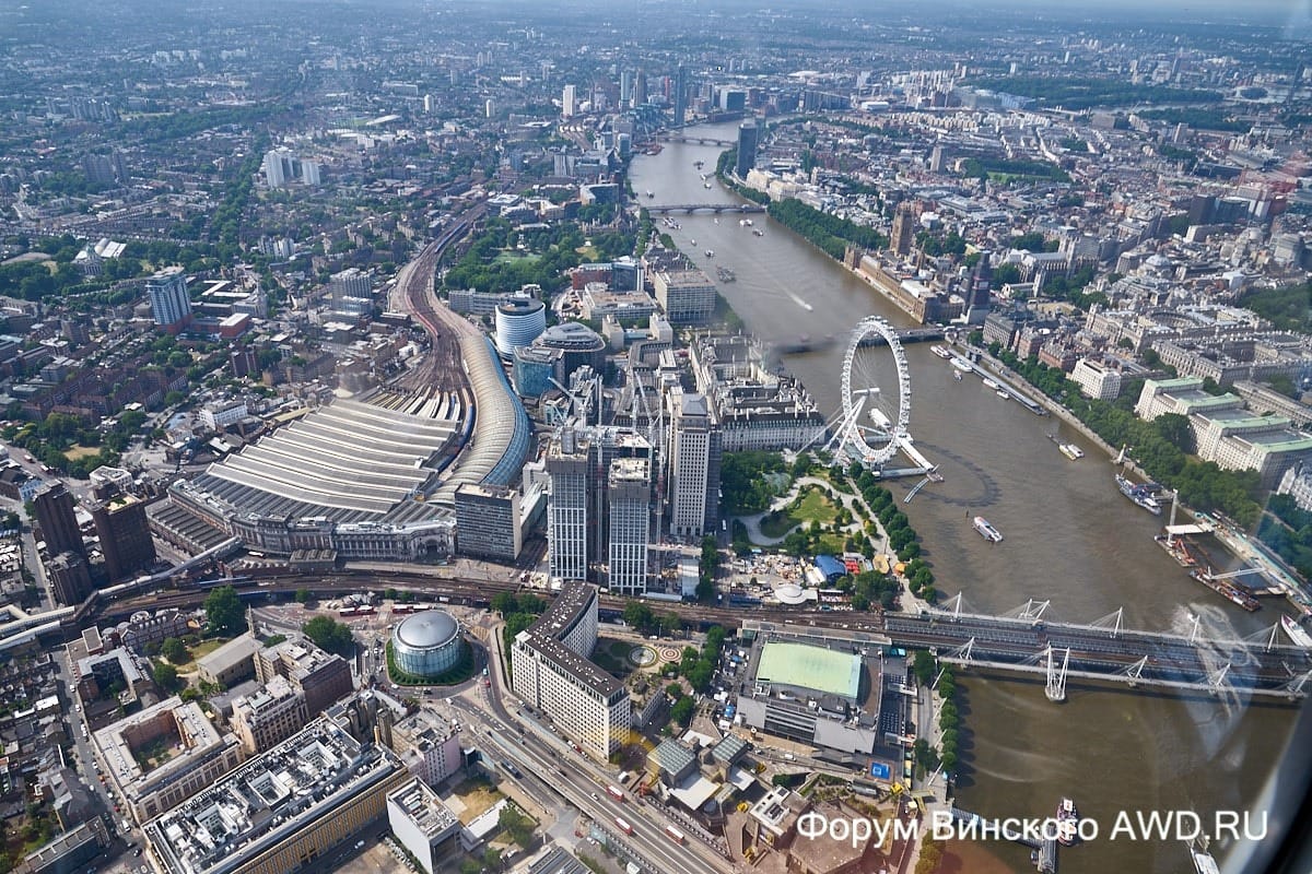 Лондон с высоты птичьего полета