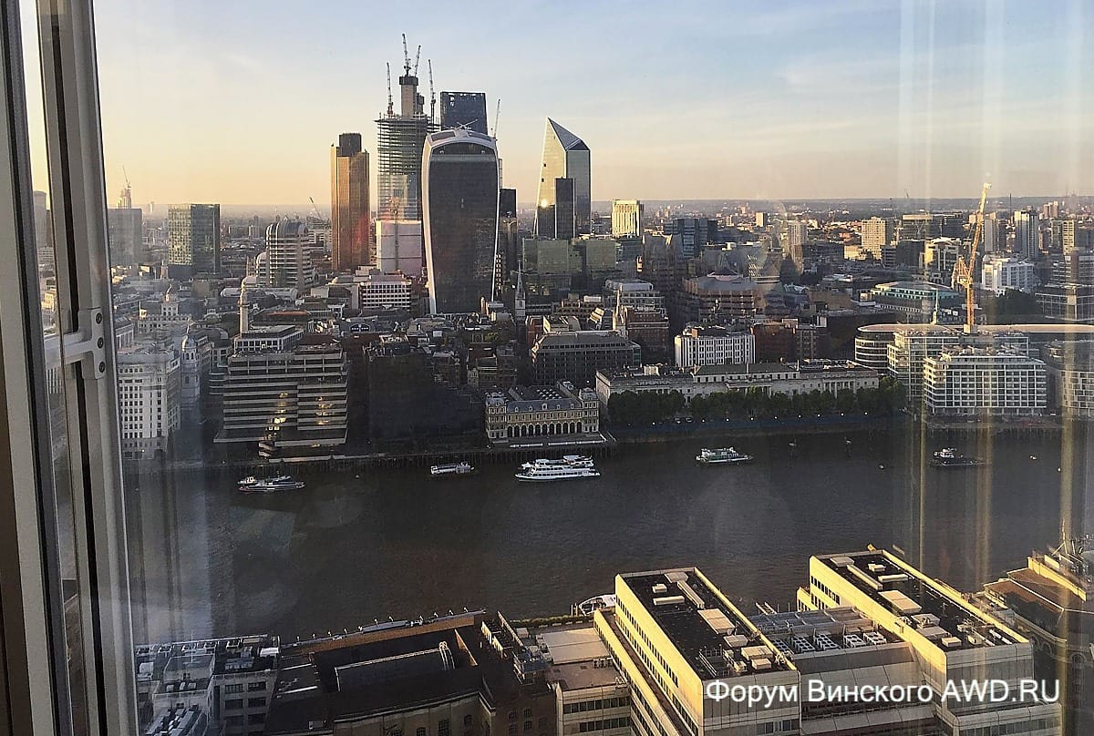 Лондон с высоты птичьего полета
