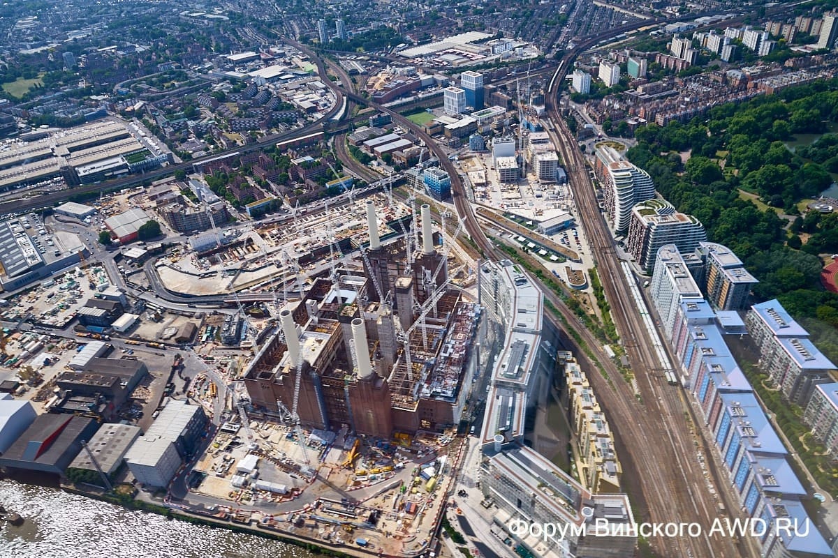 Лондон с высоты птичьего полета