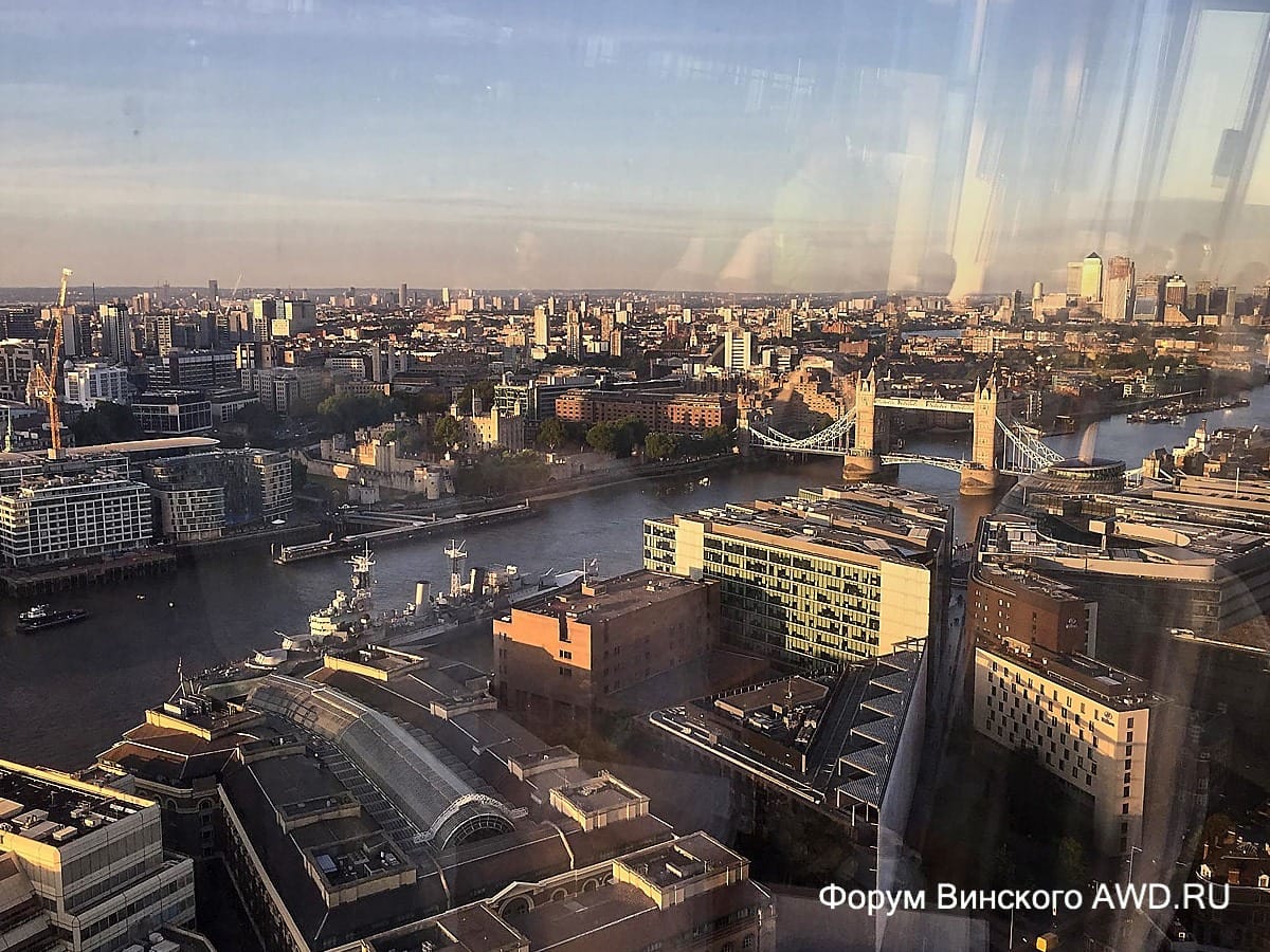 Лондон с высоты птичьего полета
