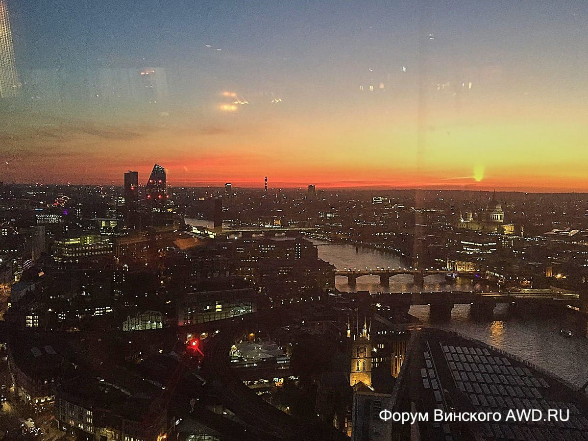 Лондон с высоты птичьего полета