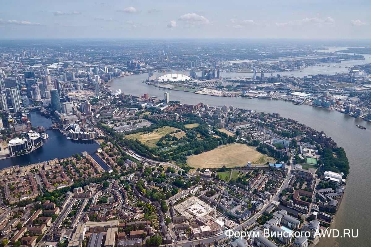 Лондон с высоты птичьего полета