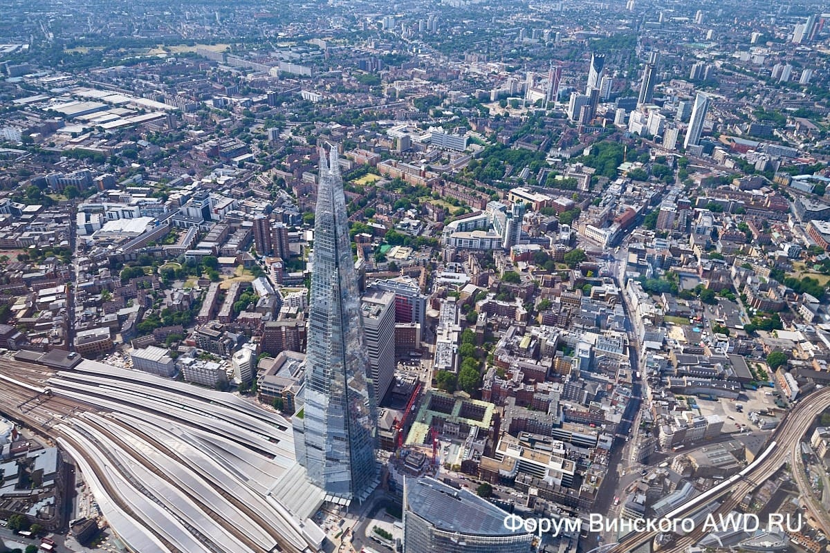 Лондон с высоты птичьего полета