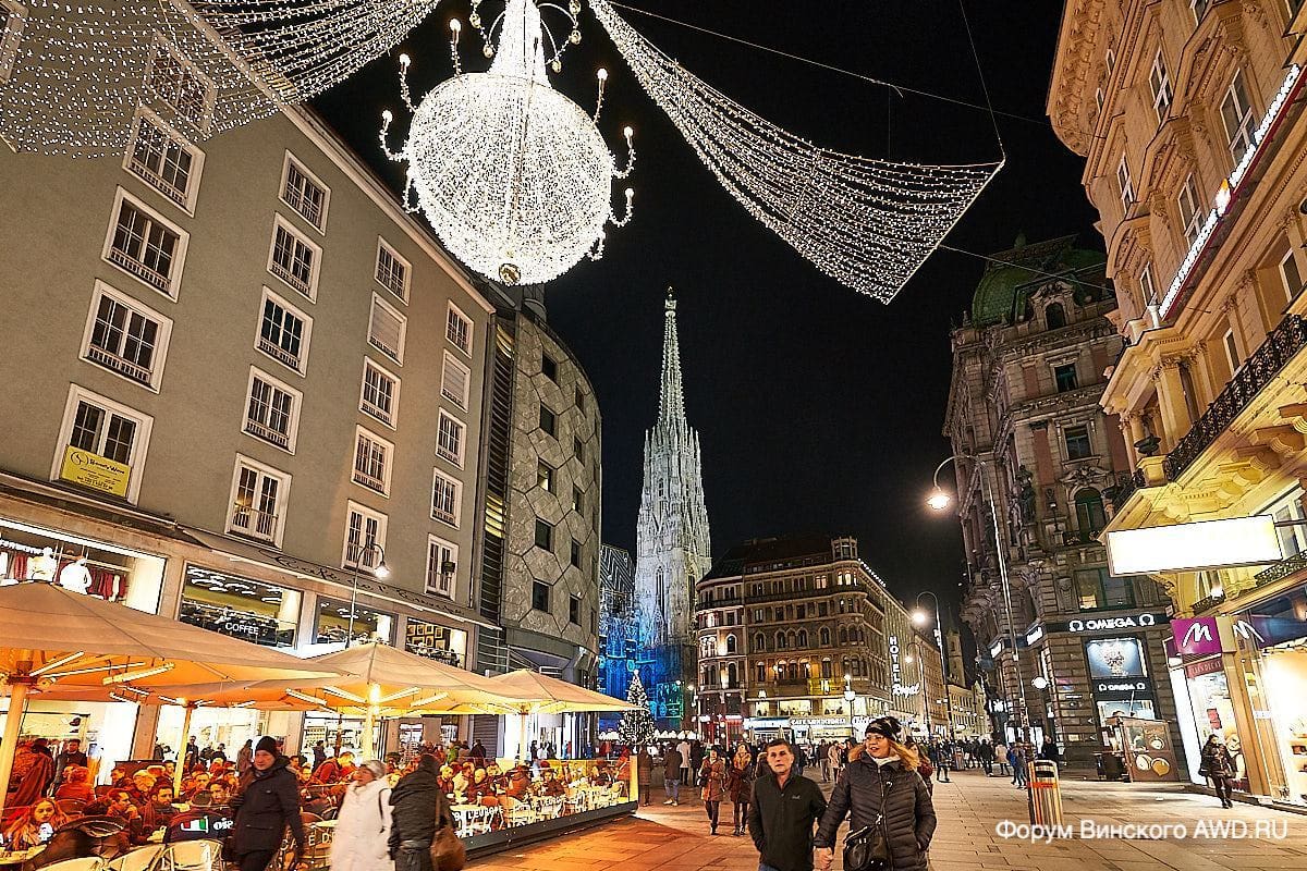 Рождественские ярмарки в Вене